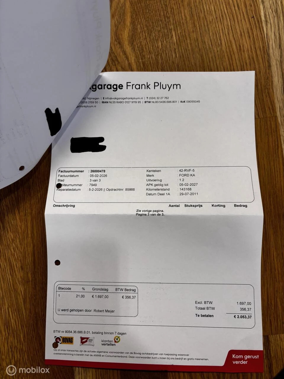 Hoofdafbeelding Ford Ka