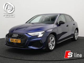 Audi A3 Sportback 45 TFSI e S-Line Plug In Hybrid 245 pk | PHEV | Trekhaak Afneembaar | Matrix LED | Carplay | Electrische Sportstoelen Verwarmd | Navi |