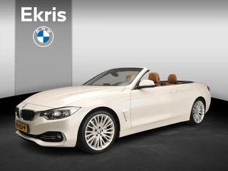 Hoofdafbeelding BMW 4 Serie BMW 4 Serie Cabrio 435i Luxury Line / Trekhaak wegklapbaar /Head-up / Leder / LED / Park assist / Air Collar / Alu wielen 19 inch