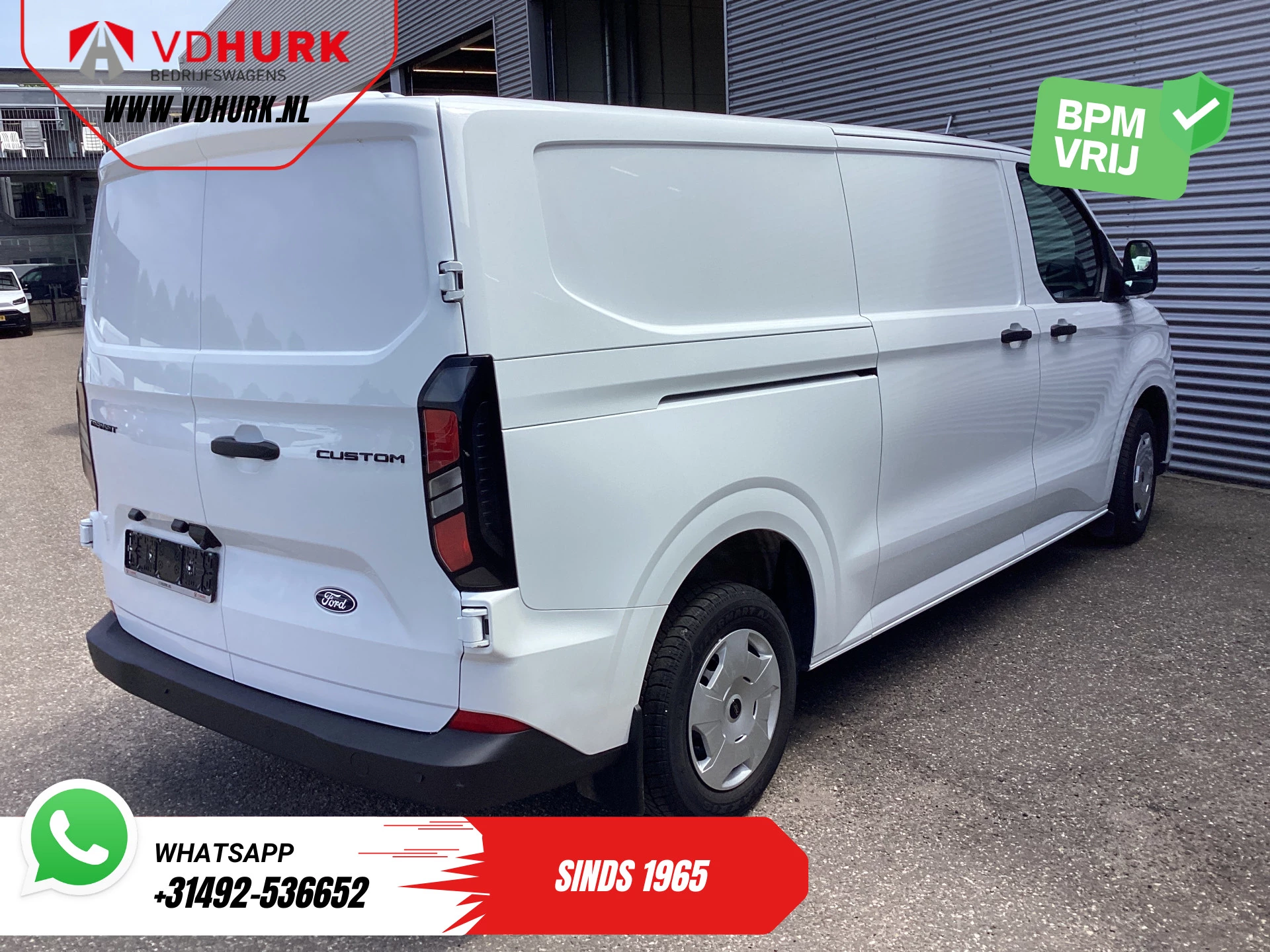 Hoofdafbeelding Ford Transit Custom