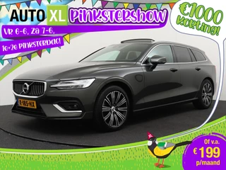 Volvo V60 2.0 R-Design Pano-dak Leder Trekhaak Adapt. Cruise Dodehoek 18' LMV 1