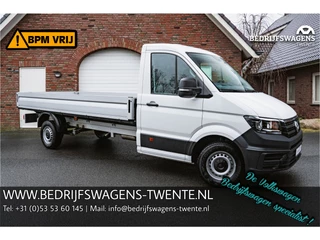 Volkswagen Crafter 35 2.0 TDI 177PK L4 Open laadbak Airco | Cruise control | 3-zits | LxBxH 430x203x40 cm |