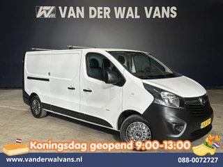 Opel Vivaro 1.6 CDTI 120pk L2H1 Airco | 2x zijdeur | Dakdragers | Trekhaak Bijrijdersbank