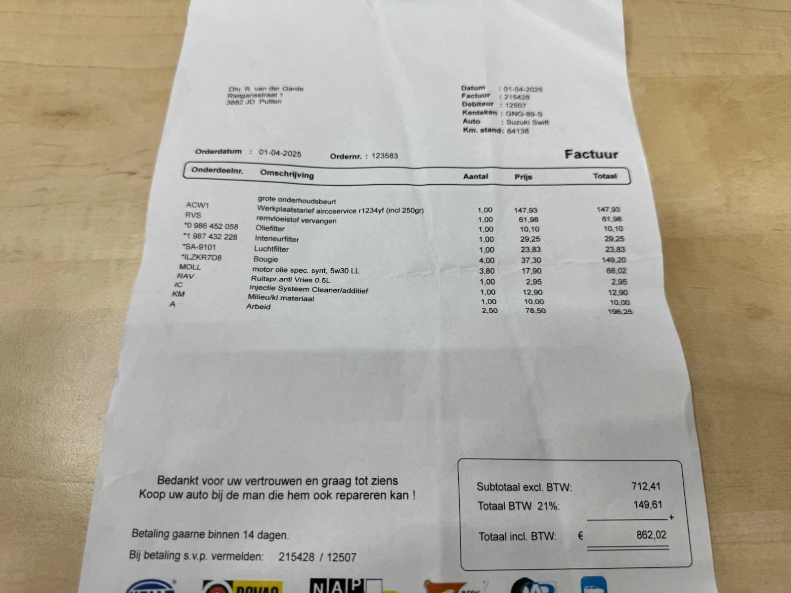 Hoofdafbeelding Suzuki Swift