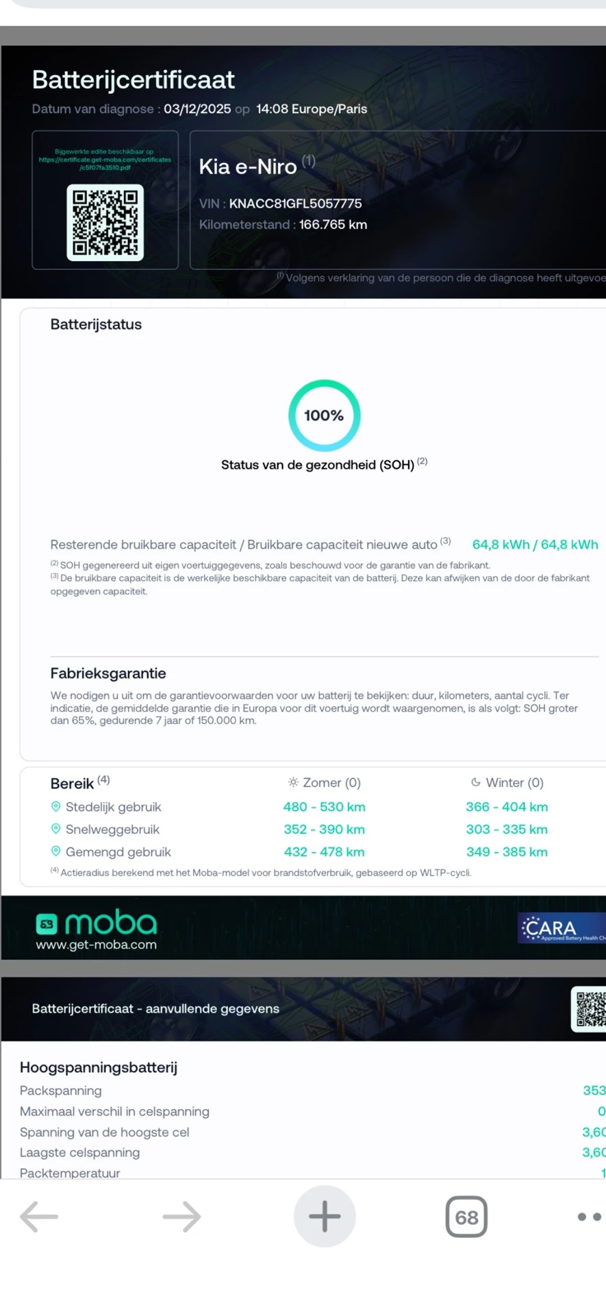 Hoofdafbeelding Kia e-Niro