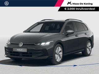 Volkswagen Golf variant Life Edition 1.5 eTSI 116 pk 7 versn. DSG · Achteruitrijcamera · draadloze telefoonlader · Trekhaak inklapbaar, met elektrische ontgrendeling ·