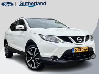 Nissan Qashqai 1.2 Tekna 116pk Automaat | Panorama dak | Lederen Bekleding | 360 graden Camera's | Dodehoeksensoren