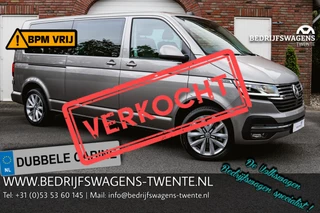 Volkswagen Transporter 2.0 TDI 204PK 4-Motion L2H1 Dub/Cab LED NAVI