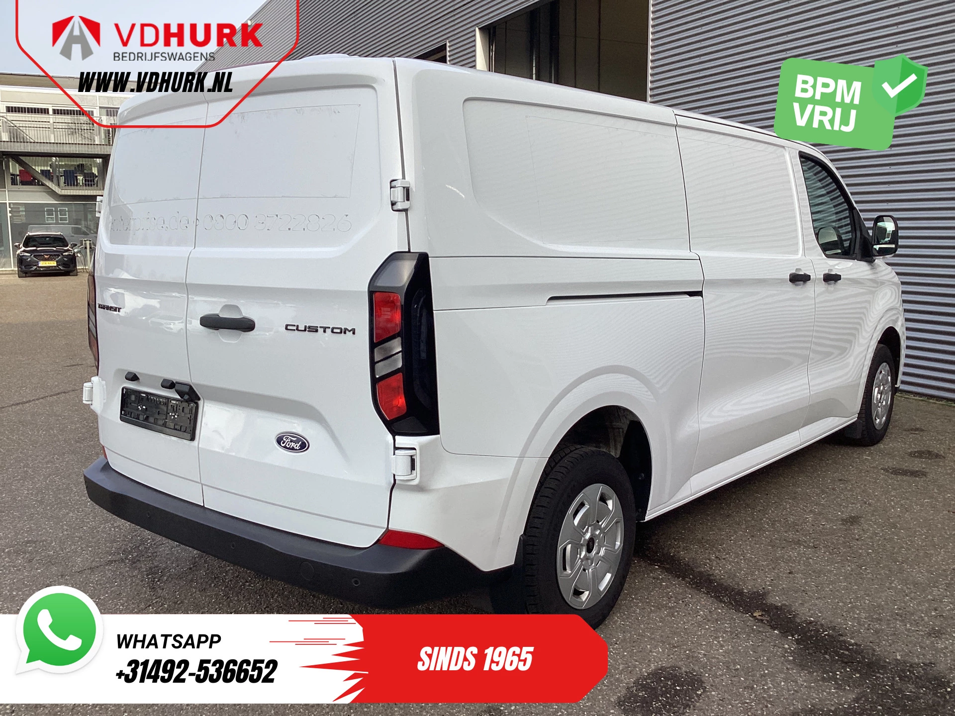 Hoofdafbeelding Ford Transit Custom