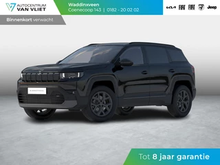 Hoofdafbeelding Jeep Compass Jeep Compass 1.2 e-Hybrid First Edition | Adapt. Cruise | Camera | Carplay | 18" | Elektr. A-Klep | Navi | Winter Pack