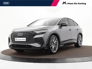 Hoofdafbeelding Audi Q4 Sportback e-tron Audi Q4 Sportback e-tron 40 204pk Launch edition S Competition 77 kWh · SOH 96,2% · Camera · Apple/Android Car Play · Navigatie · Stoelverwarming · 21'' Inch ·