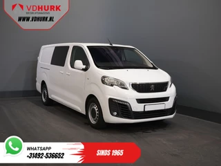 Peugeot Expert 2.0 HDI 125 pk Aut. DC Dubbel Cabine Navi/ Camera / Cruise/ Airco/ Trekhaak /PDC /Carplay