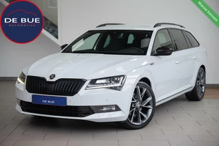 Skoda Superb Combi 1.4 TSI ACT DSG|2e Eig|SportLine|Trekhaak|Schaalstoel|DAB|Xenon|Dealer Onderhouden