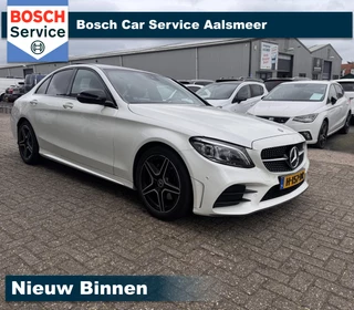 Mercedes-Benz C-klasse 200 Business Solution AMG / PANO / LEER / AMG /