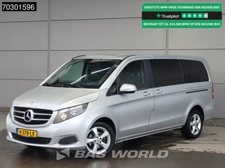 Mercedes V-Klasse 220 Dubbel Cabine Automaat 2x Schuifdeur Airco Cruise Camera Parkeersensoren v+a APK -5-2026 Euro6 L2 DC Doka Mixto Airco Cruise control