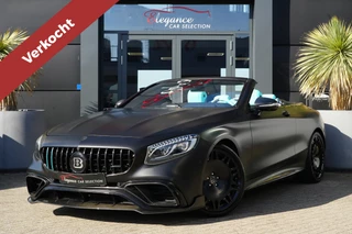 Mercedes-Benz S-Klasse Cabrio AMG 63 4MATIC+ 612pk BRABUS/Nachtzicht/Burmester/360Camera