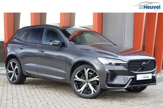 Volvo XC60 T6 Recharge AWD R-Design | Longe Range | Panoramadak | Stoelverwarming | Parkeercamera | Trekhaak | Pilot Assist | Keyless | Glossy Black