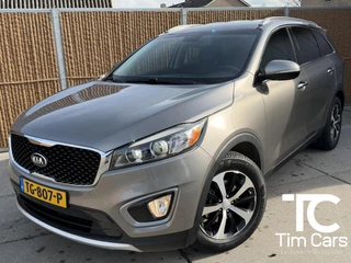Hoofdafbeelding Kia Sorento Kia Sorento EX V6 3.3 Automaat 290pk 7-persoons |  Trekhaak | 2300kg trekgewicht | Leren bekleding | Stoelverwarming | Climate & cruise control | Elektrisch verstelbare stoelen | Parkeersensoren achter | Achteruitrijcamera