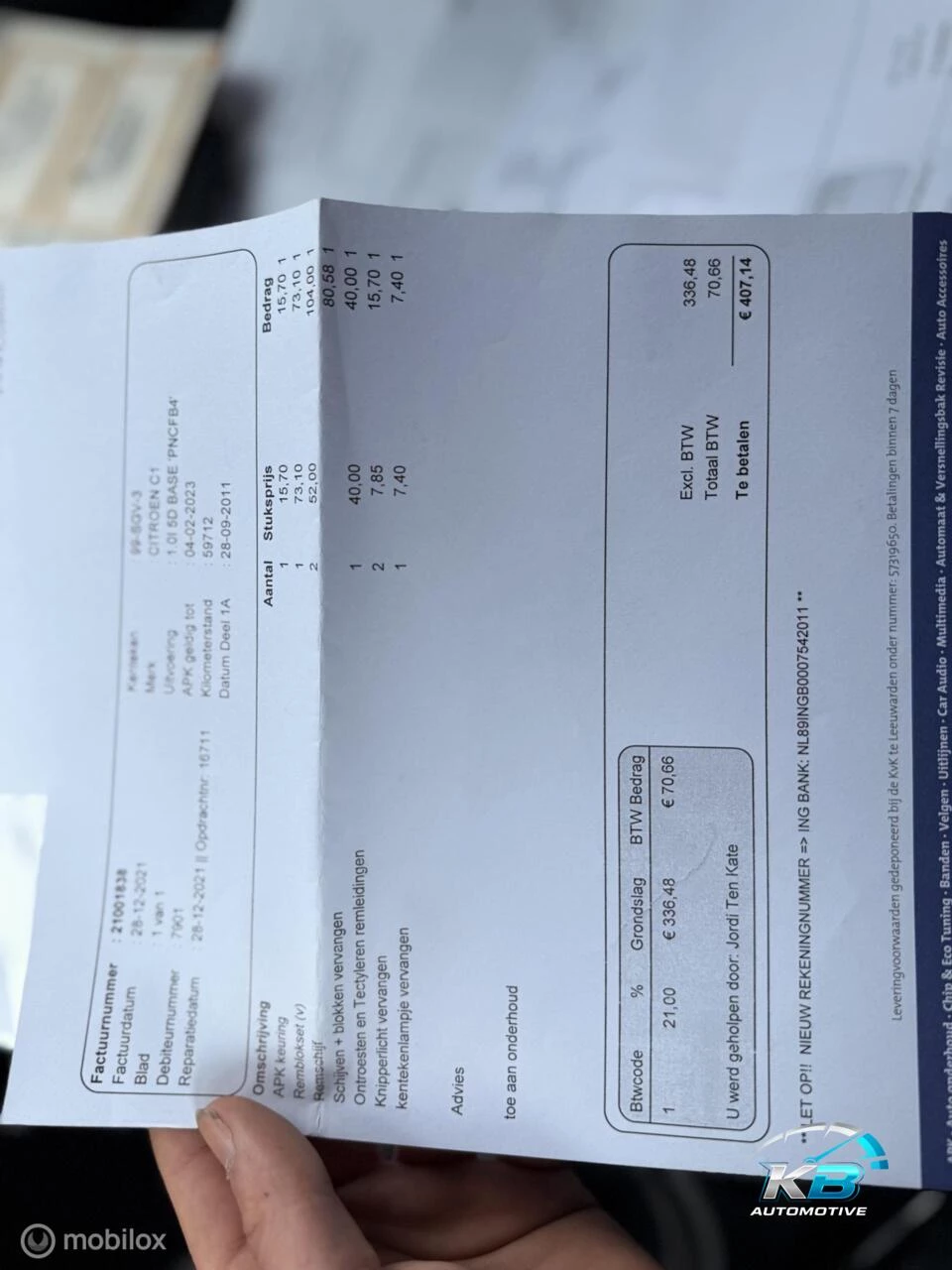 Hoofdafbeelding Citroën C1