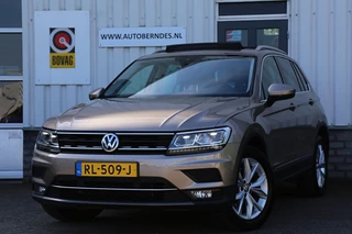 Volkswagen Tiguan 2.0 TSI 4Motion Highline*Perfect VW Onderh.*NL-Auto*Pano/Trekhaak/ACC/Massage/Rijstrook/Sfeer/Stoelverw./Digi. Cockpit/Parkeersens.V+A/18 inch LM*