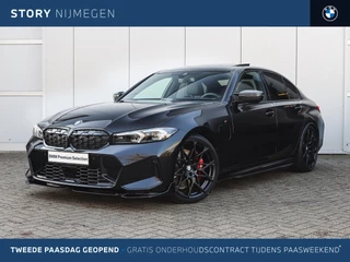 BMW 3 Serie 330e High Executive M Sport Automaat / Schuif-kanteldak / Trekhaak / Sportstoelen / Adaptieve LED / Parking Assistant Plus / Active Cruise Control / Comfort Access