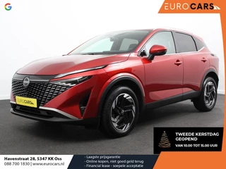 Nissan Qashqai 1.3 MHEV Automaat N-Connecta | Navigatie | Climate Control | Sfeerverlichting | Camera 360 | Led | Dab | Verwarmde voorstoelen | Adaptive Cruise Control | Digitale Cockpit | Lichtmetalen Velgen