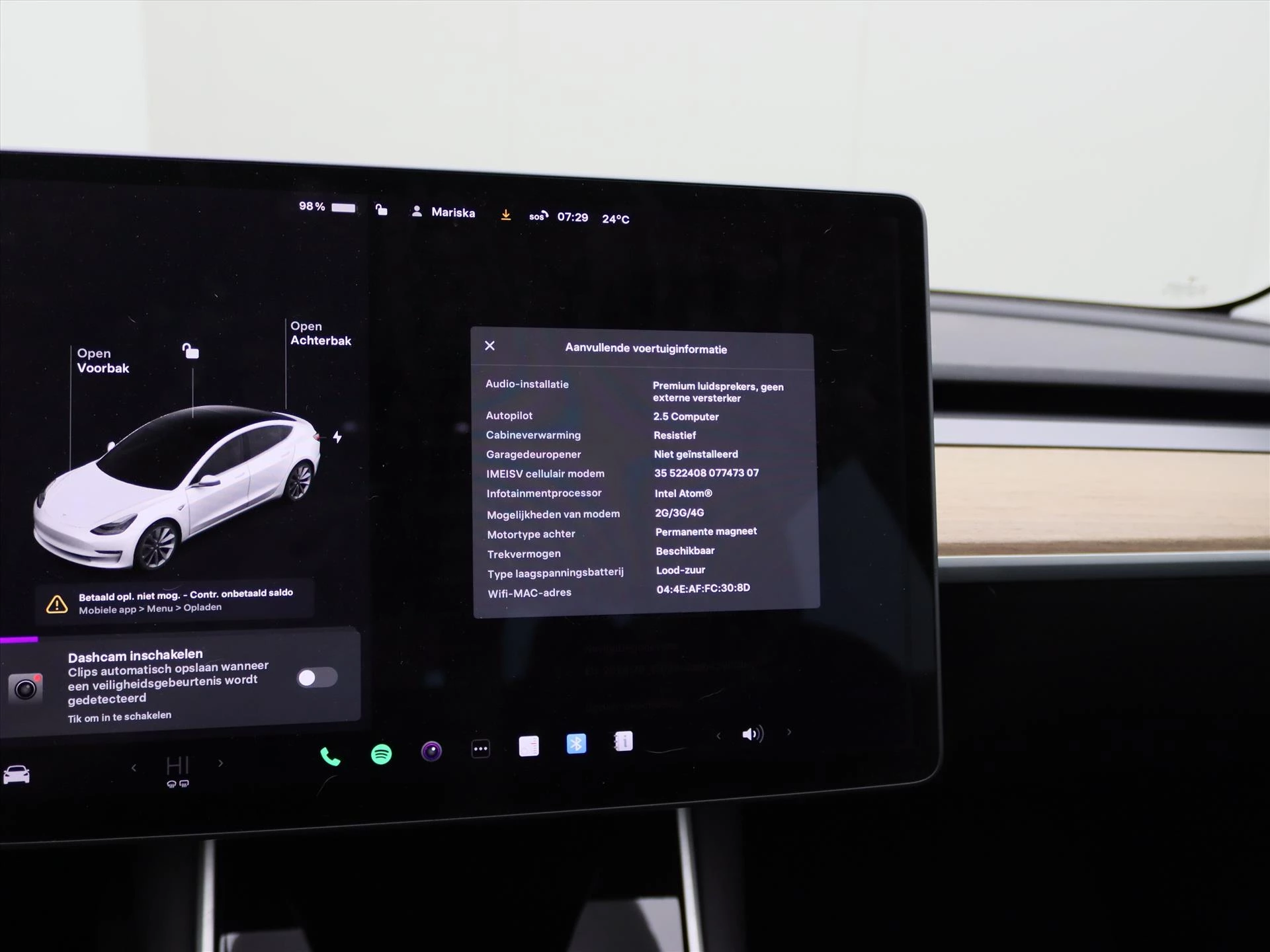 Hoofdafbeelding Tesla Model 3