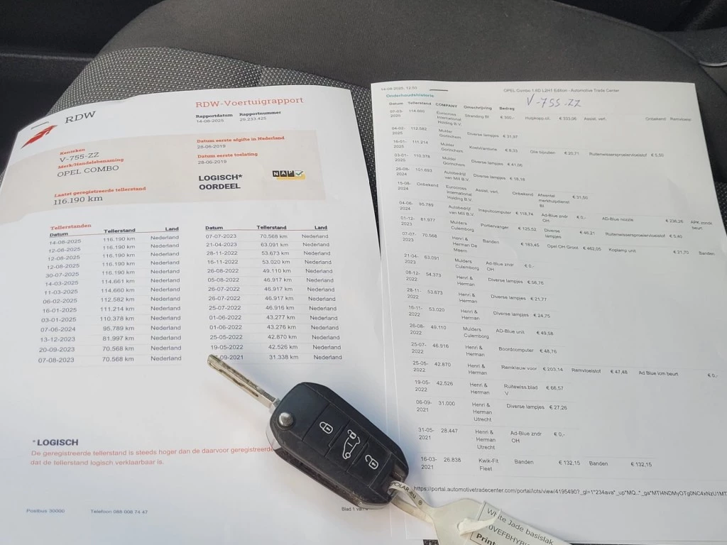 Hoofdafbeelding Opel Combo