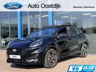 Ford Puma 1.0 EcoBoost Hybrid ST-Line X 155PK Automaat Panodak Winterpack Camera Cruise Navi B&O Climate Keyless Elek. Achterklep Full-LED Privacy Glass *Sportief*