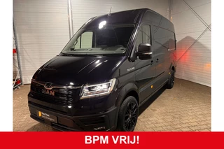 Hoofdafbeelding MAN TGE MAN TGE 2.140 L3H3 (L2H2) Next Gen!! Led koplampen, dubbele schuifdeur Deep Black Modeljaar 2025  BPM vrij! Benut nu nog uw voordeel!