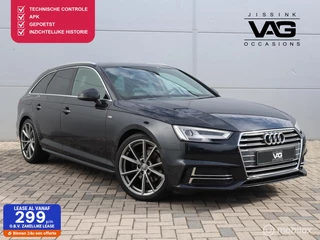 Audi A4 Avant 1.4 TFSI S line Automaat 19 inch LED Trekhaak Leer