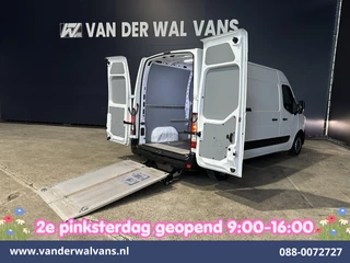 Renault Master 2.3 dCi 150pk L2H2 Laadklep Euro6 Airco | 2x zijdeur | Camera | Navigatie | LED | Cruisecontrol Parkeersensoren, Bijrijdersbank