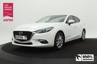 Mazda 3 BWJ 2019 2.0 SkyActiv-G 120 SkyLease+ CAMERA / CRUISE / APPLE CARPLAY / ANDROID AUTO / NAVI / HEAD-UP DISPLAY / CLIMA / STOELVERW. / STUURVERW. / LMV / PARKEERSENSOREN