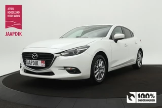 Hoofdafbeelding Mazda 3 Mazda 3 BWJ 2019 2.0 SkyActiv-G 120 SkyLease+ CAMERA / CRUISE / APPLE CARPLAY / ANDROID AUTO / NAVI / HEAD-UP DISPLAY / CLIMA / STOELVERW. / STUURVERW. / LMV / PARKEERSENSOREN