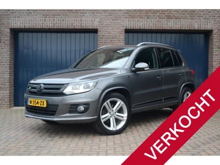 Volkswagen Tiguan 2.0 TSI DSG Sport&Style 4motion R-line Edition | Trekhaak | LED | Stoelverwarming | Navigatie 