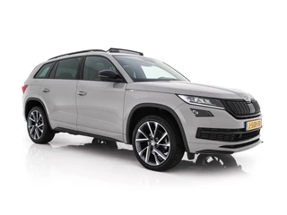 Hoofdafbeelding Škoda Kodiaq Škoda Kodiaq 1.5 TSI Sportline Business (INCL-BTW) Aut. *PANO | LEATHER-MICROFIBRE | FULL-LED | MEMORY-PACK | DIGI-COCKPIT | NAVI-FULLMAP | CAMERA | DAB+ | AMBIENT-LIGHT | KEYLESS | DAB+ | CARPLAY | PRIVACY-GLASS | 20"ALU*