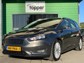 Ford Focus Wagon 1.0 Titanium|1e Eigenaar!|Navigatie|Trekhaak|
