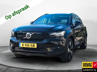Volvo XC40 Recharge P8 AWD R-Design (408 PK) 1e-Eig. & Keurig-Onderh., BOVAG-Garantie, NL-Auto, Panoramadak, Trekhaak, Navigatie/Apple-Carplay/Android-Auto, Keyless-Entry/Start, Cruisecontrol, Parkeersensoren, Stoel+Stuurverwarming, Premium-Audio, Spiegel-Pakket, Privacy-Glas