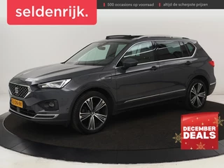 SEAT Tarraco 1.4 TSI e-Hybrid PHEV Xcellence | Panoramadak |  360 Camera | Stoelverwarming | Carplay | Alcantara | Adaptive cruise | Achterbankverwarming | Navigatie | Park Assist | Plug In