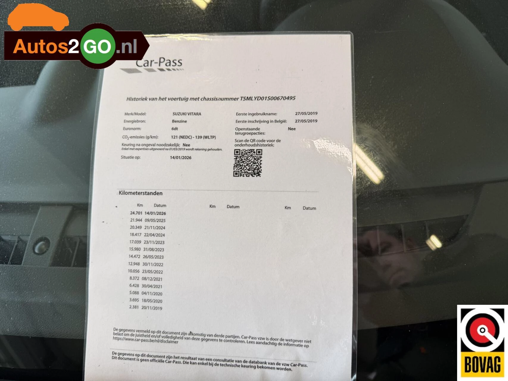 Hoofdafbeelding Suzuki Vitara