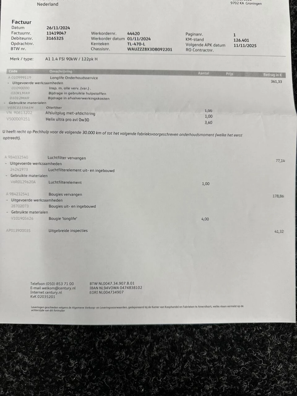 Hoofdafbeelding Audi A1