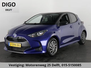 Toyota Yaris 1.5 HYBRID BI-TONE AUTOMAAT NAVI GARANTIE 6-2032 PARKEERCAMERA.APPLE /ANDROID CARPLAY