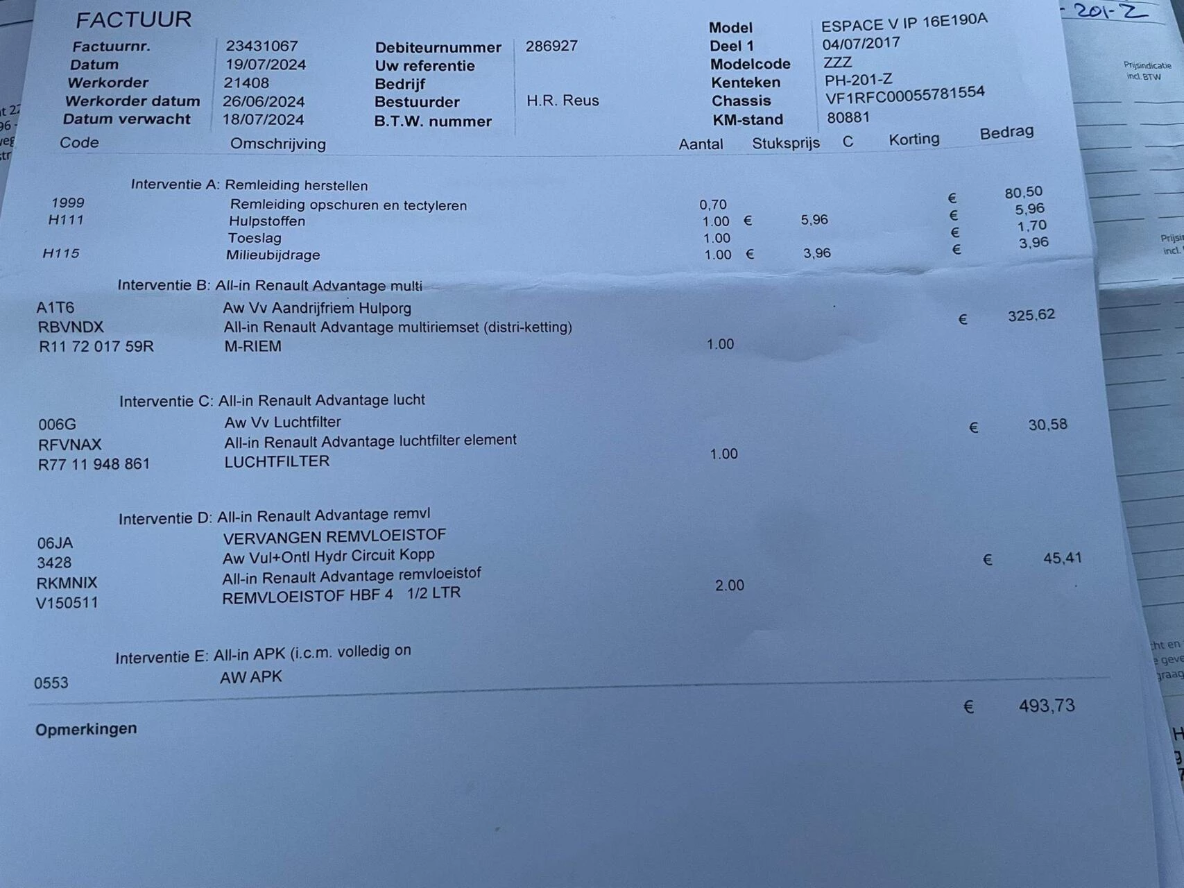 Hoofdafbeelding Renault Espace