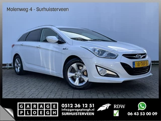 Hoofdafbeelding Hyundai i40 Hyundai i40 Wagon 1.6 GDI Blue Business Edition Trekhaak Keyless Navi/Cam Cruise