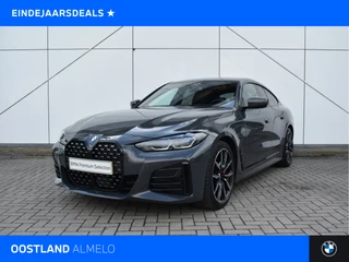 Hoofdafbeelding BMW 4 Serie BMW 4 Serie Gran Coupé 430i High Executive M Sport Automaat / Schuif-kanteldak / M Sportstoelen / Laserlight / M Adaptief onderstel / Parking Assistant Plus / Comfort Access / Stuuverwarming