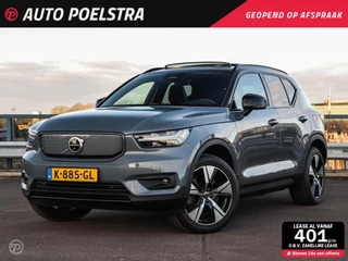 Volvo XC40 Recharge P8 AWD R-Design 78 kWh 408 PK Panoramadak Harman kardon Rondomzicht Camera Cruise Control Adaptief Warmtepomp NIEUWE hoogvoltaccu SOH 100%