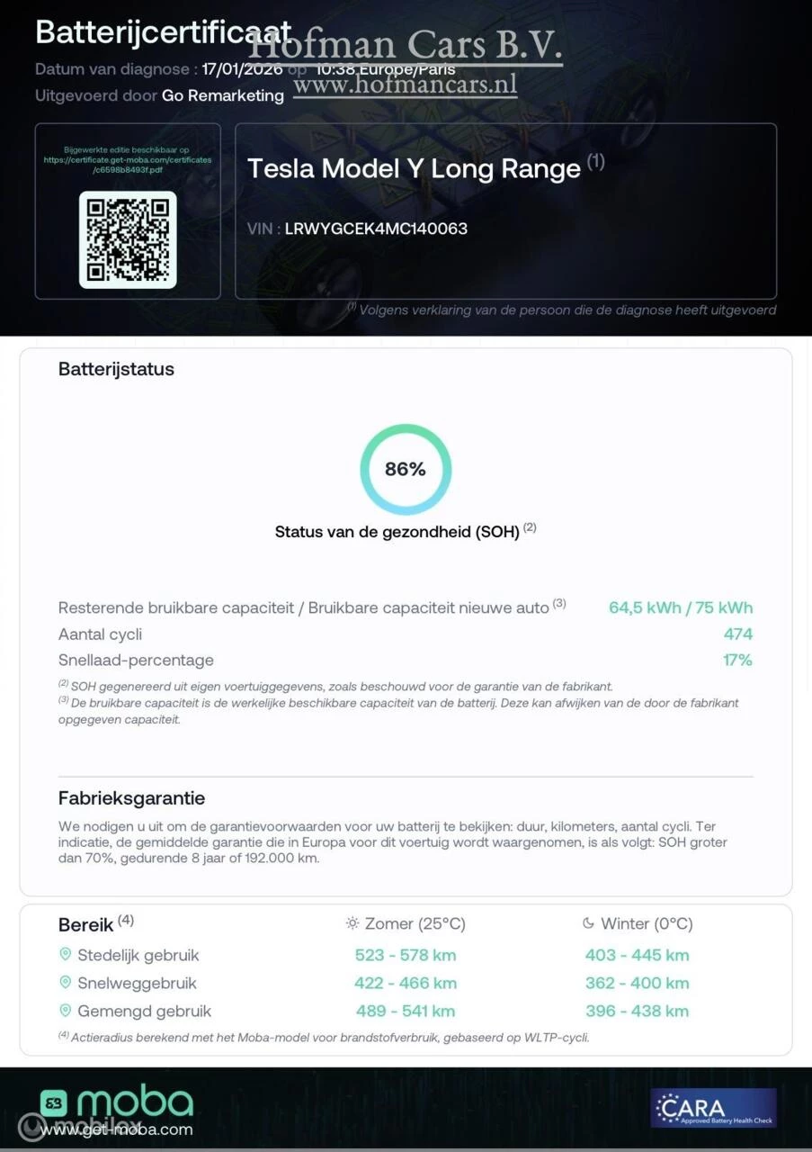 Hoofdafbeelding Tesla Model Y