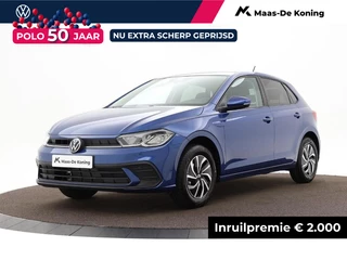 Volkswagen Polo Life Edition 1.0 TSI 70 kW / 95 PK Hatchback 5 versn. handgeschakeld | Camera | Voorraad Actie | EU 2000,- Inruilpremie