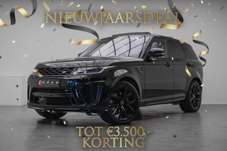 Land Rover Range Rover Sport P575 SVR Carbon Edition | Pano| Merlin Purple| Dodehoek