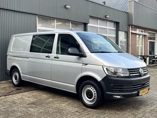 Volkswagen Transporter 2.0 TSI L2H1 Benzine /CNG Dubbele Schuifdeur Airco Cruise controle Bpm vrij Trekhaak Klep achter Omvormer Kastinrichting Standkachel Euro 6 Benzine Ideaal voor ombouw naar Camper !!